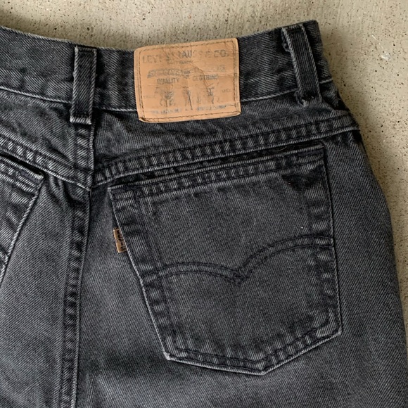 Vintage Levi’s Faded Black 512 High Waisted Jeans - Picture 7 of 8